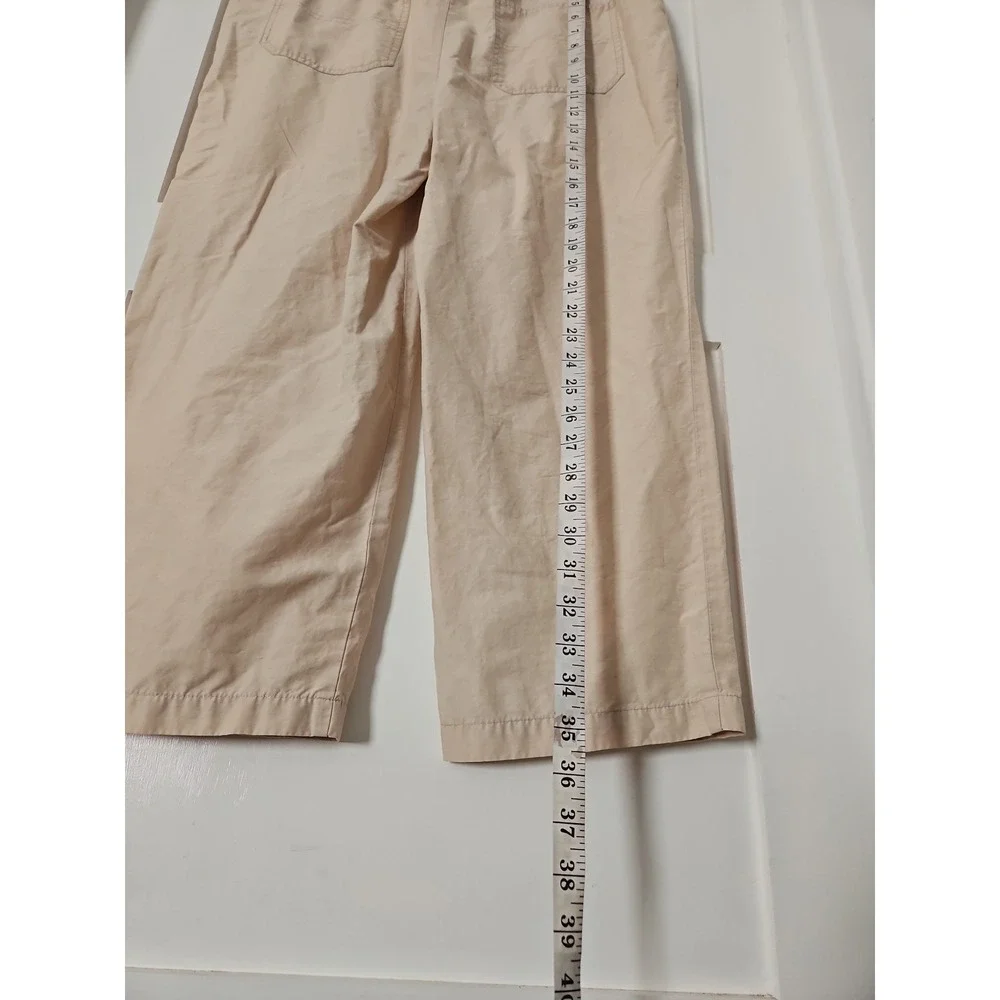 Vintage St.‎ John's Bay Y2K Khaki Cargo Crop Pants Women's Size 8